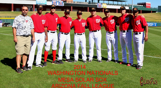 L to R: T.D. Swinford (trainer), Felipe Rivero, Matt Grace, Patrick Anderson, Tony Renda, Spencer Kieboom, Neil Holland, Derek Self, Pedro Severino